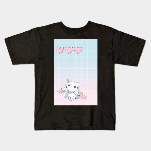 Kyubey Kids T-Shirt by ichigobunny